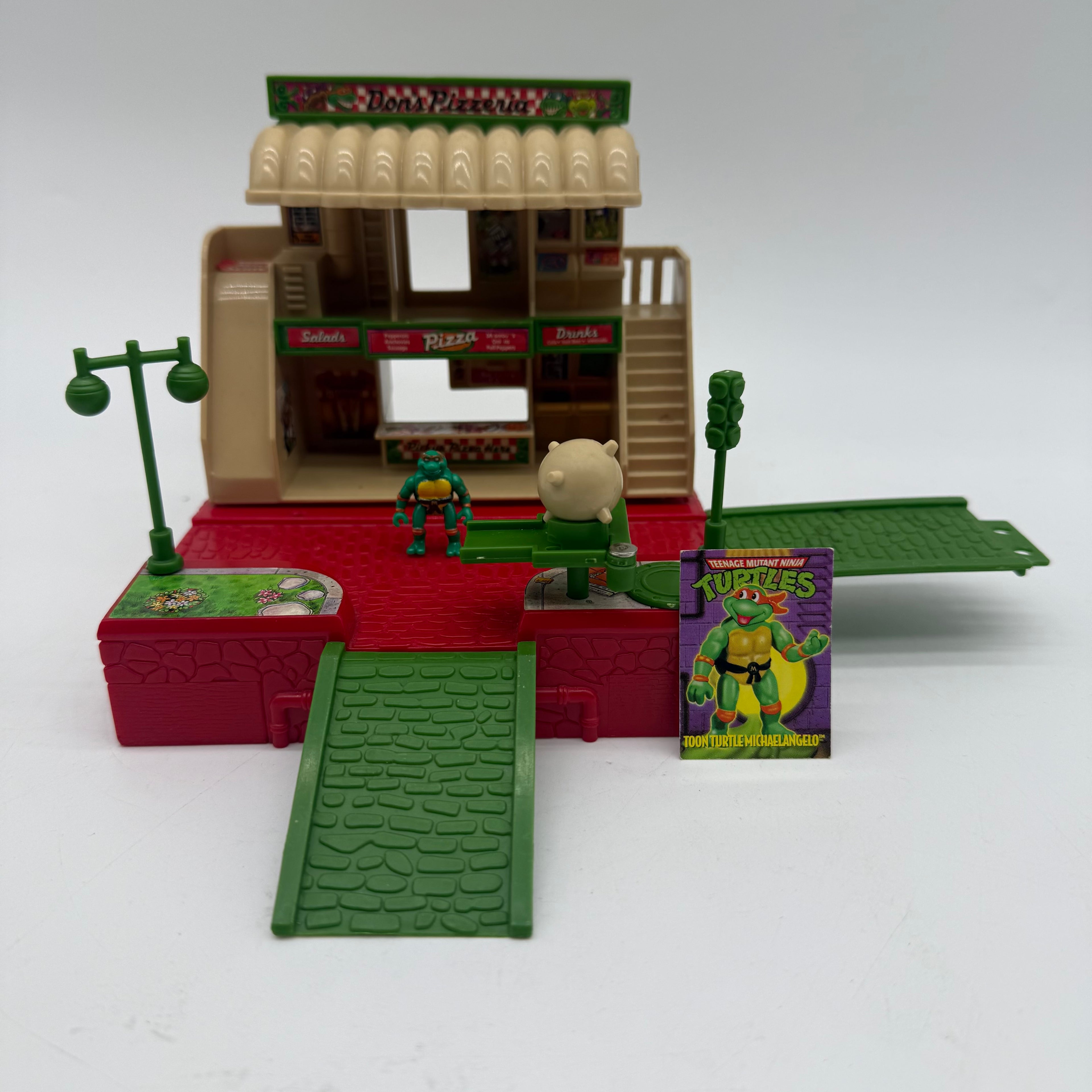 TMNT Turtles Micro Mutants Bodacious Battleset Pizza Wars