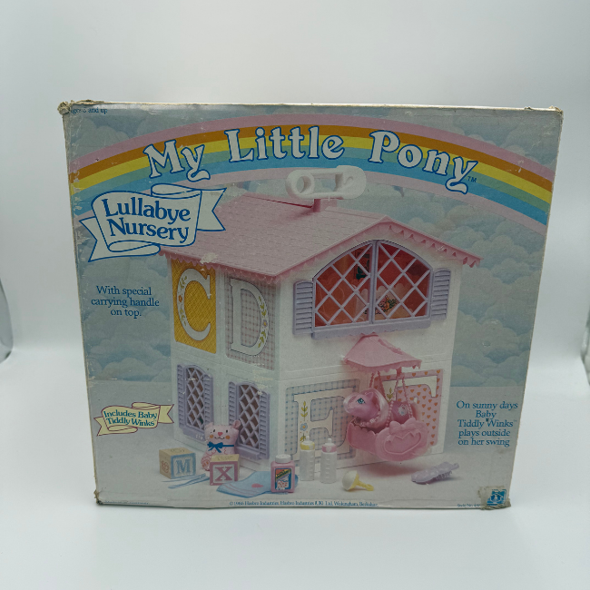 My Little Pony Vintage 1985 Lullaby Nursery Playset with Box