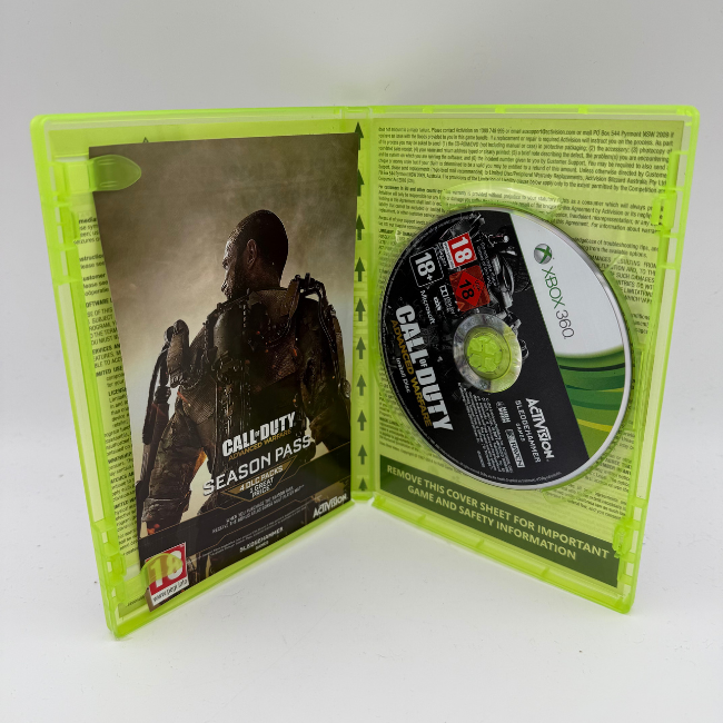 Xbox 360 Call Of Duty Advanced Warfare Video Game