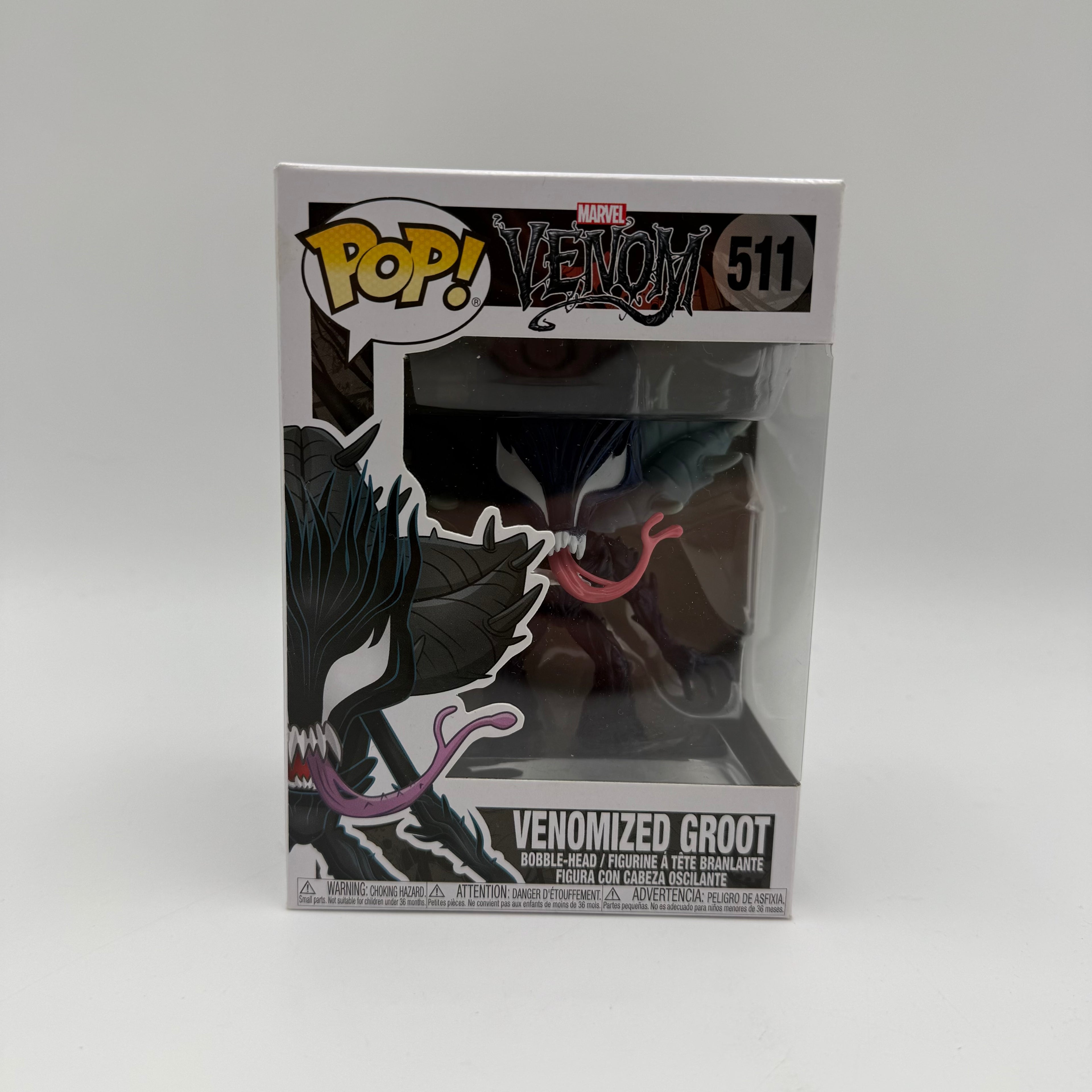 Marvel Funko Pop Venomised Groot 511 Boxed