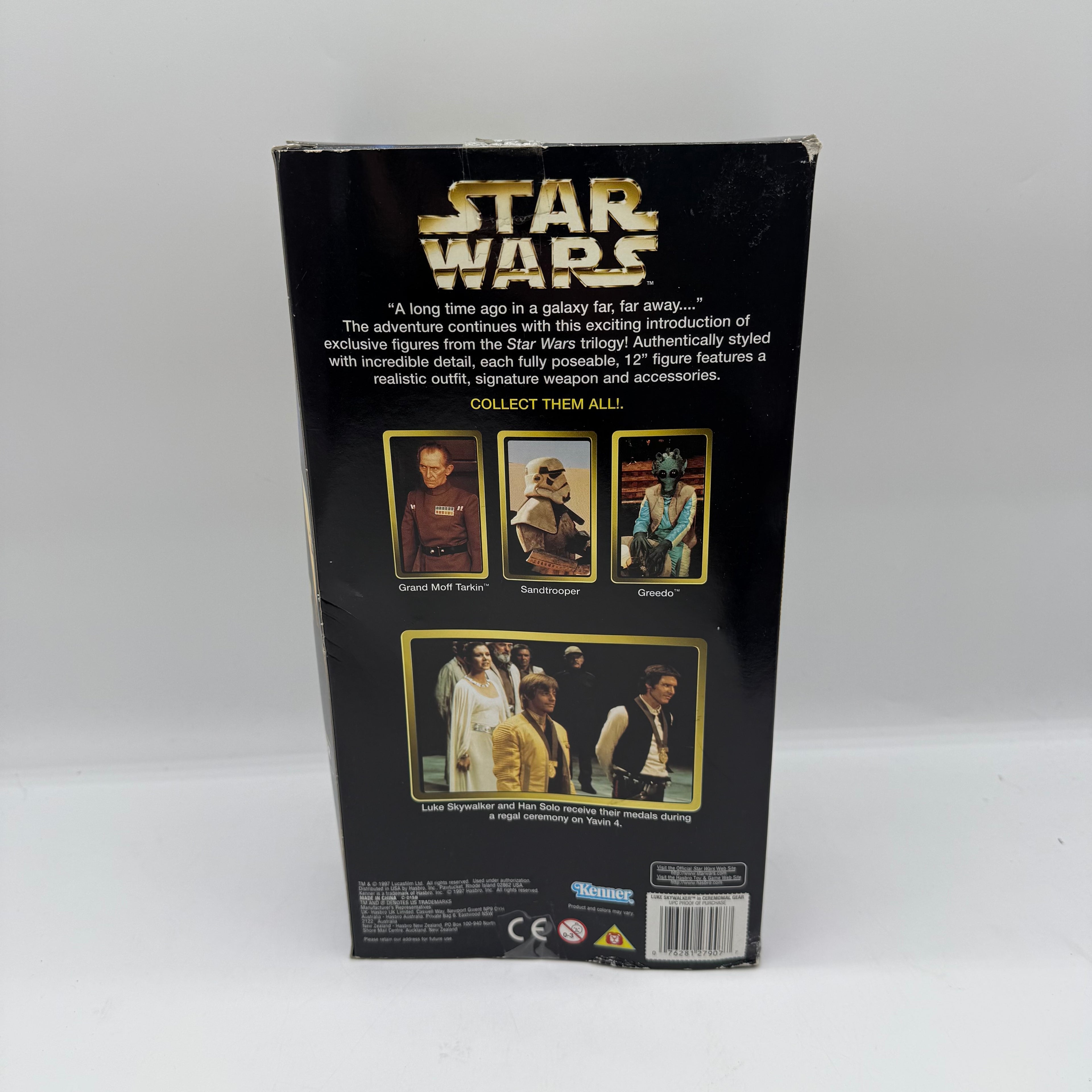 Star Wars 12inch Action Collection Luke Skywalker Ceremonial Sealed