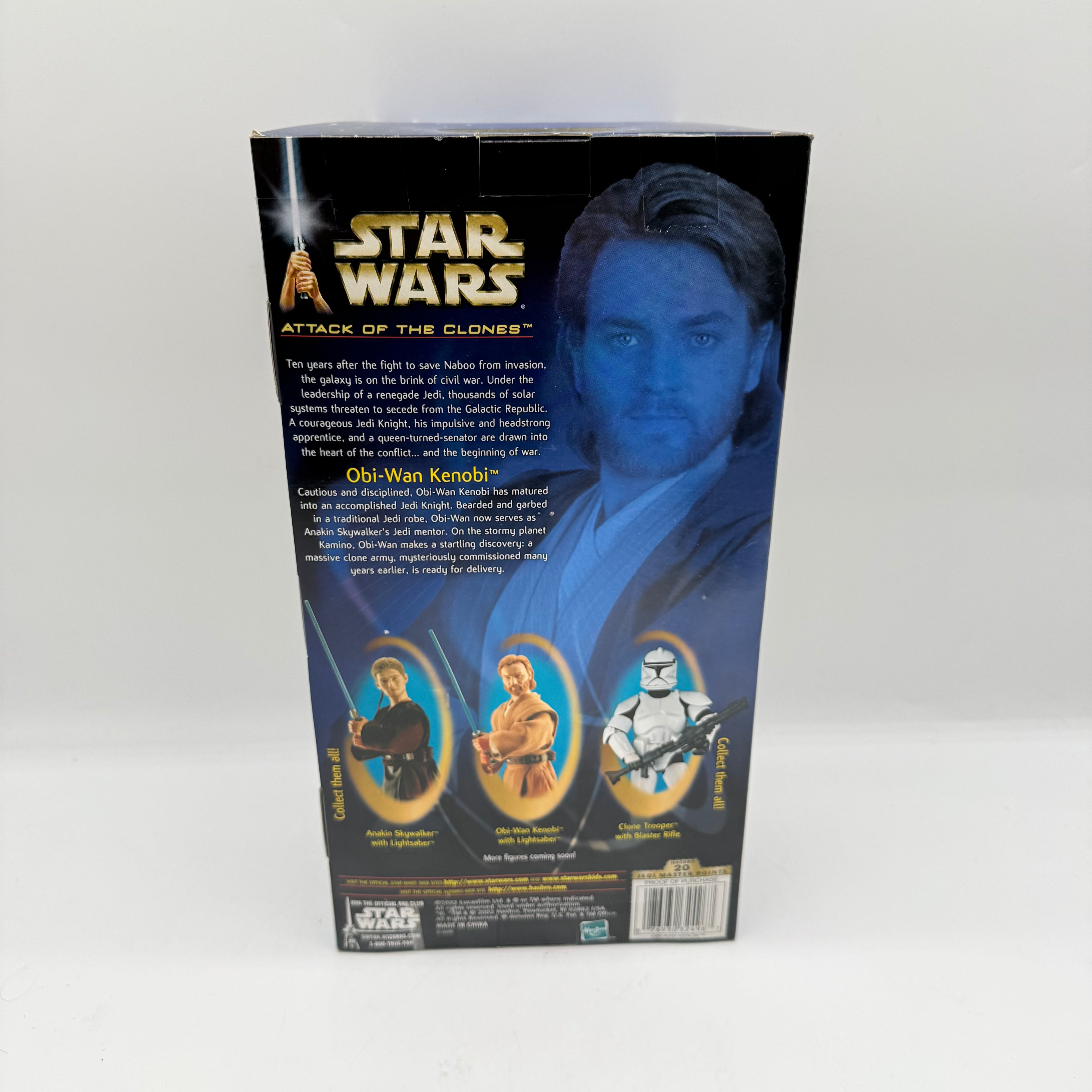 Star Wars 12 Inch AOTC Obi Wan Kenobi Action Figure
