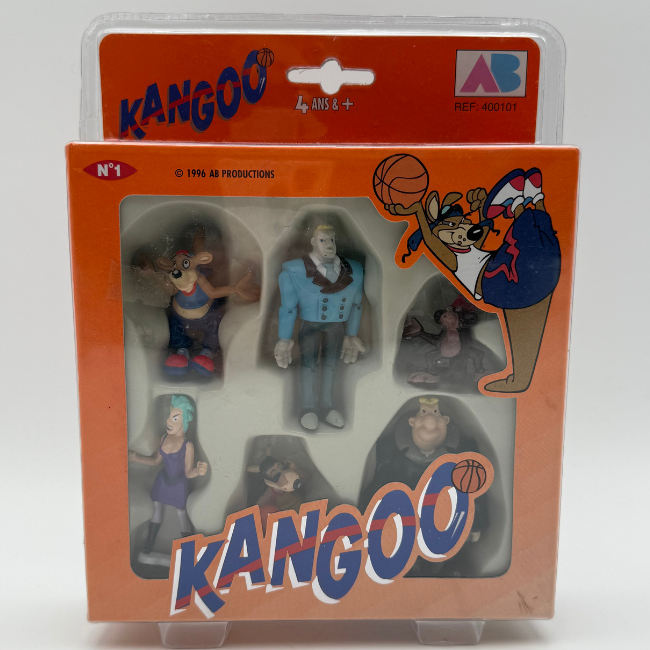 Kangoo AB Toys 1996 6 Figure Set