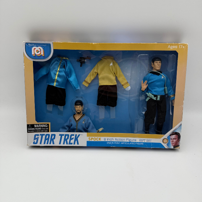 Star Trek Mego Spock Action Figure Gift Set