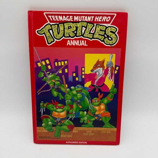 Teenage Mutant Hero Turtles Annual 1990