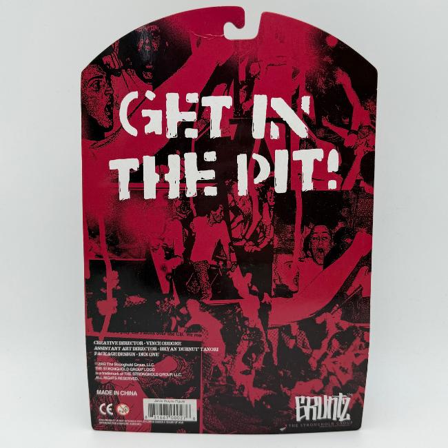 Mini Moshers Gruntz Bobblehead figure (Red)