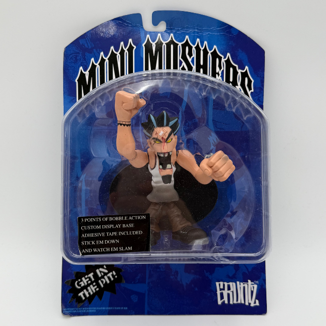 Mini Moshers Gruntz Bobblehead figure (Blue)