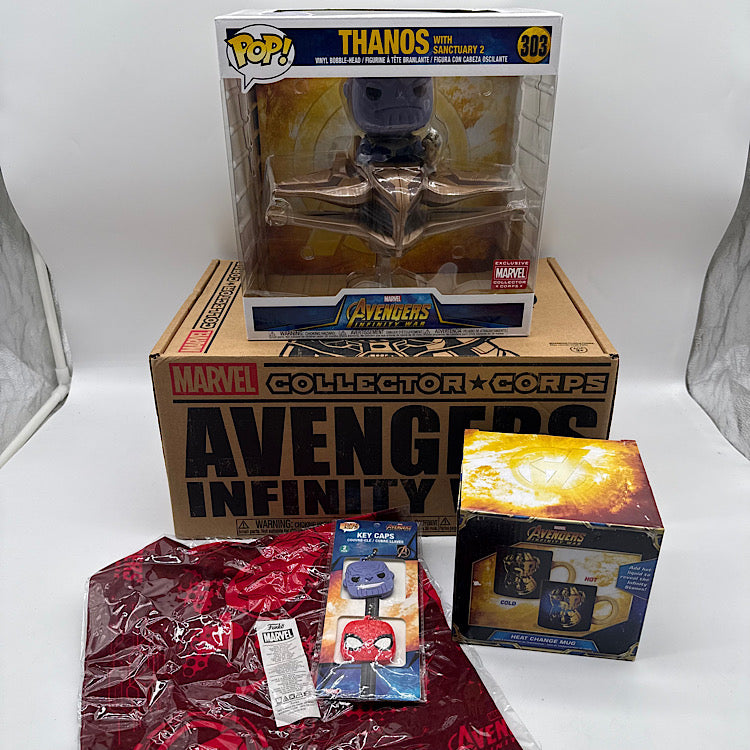 Marvel Funko Collector Corps Avengers Infinity Wars Box