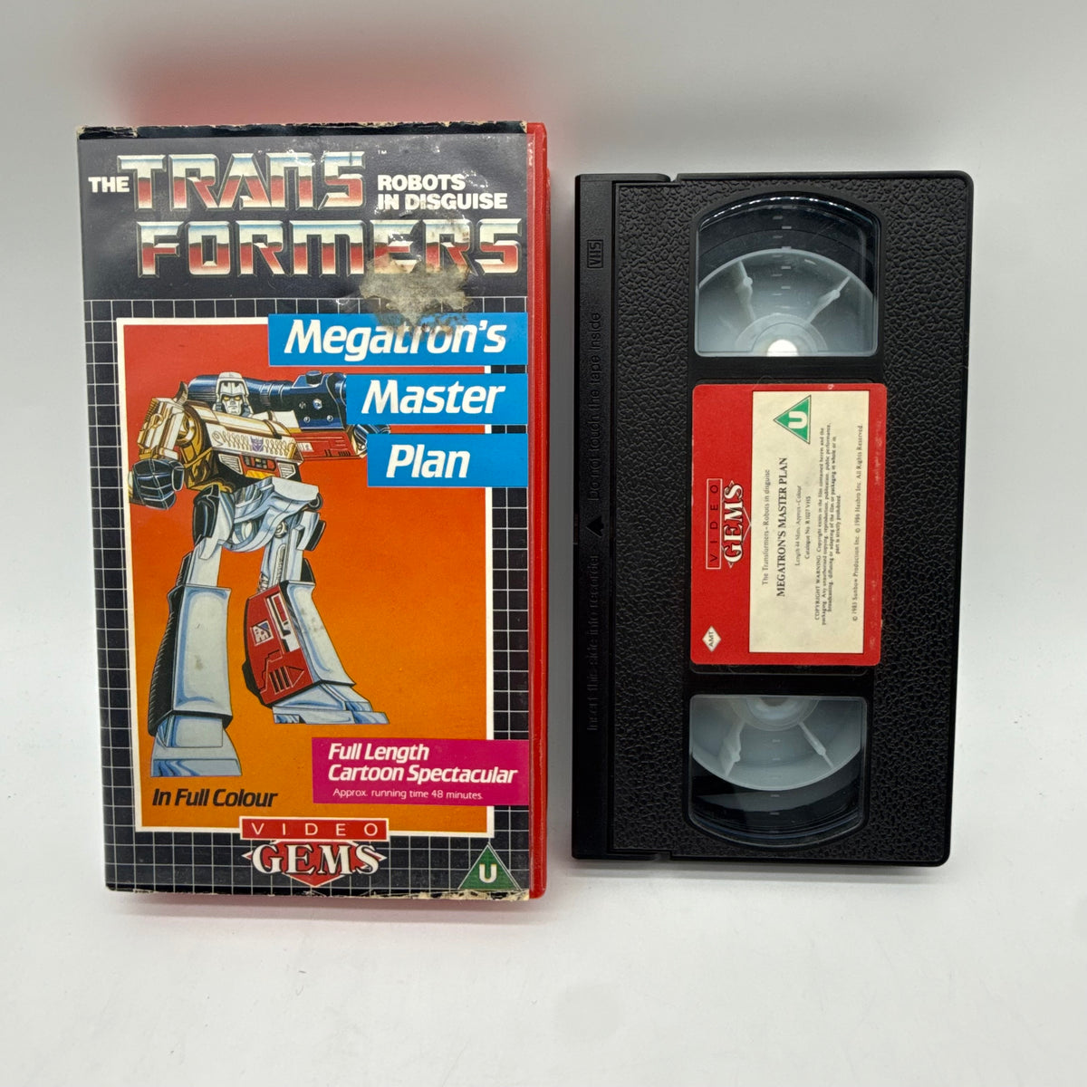 Transformers Megatron’s Master Plan VHS