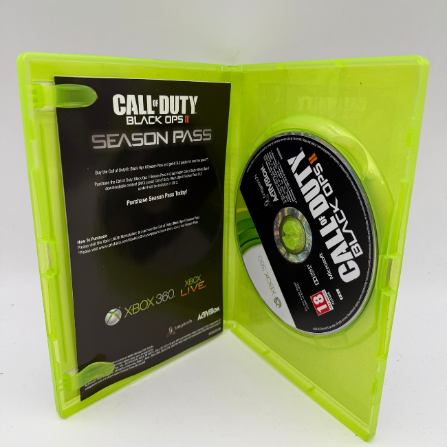 Xbox 360 Call Of Duty Black Ops 2 Video Game