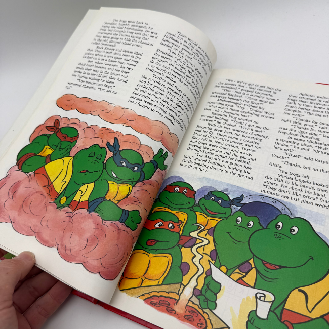 Teenage Mutant Hero Turtles Annual 1990