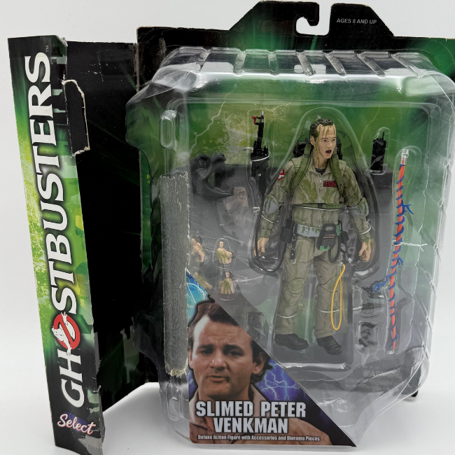 Ghostbusters Slimed Peter Venkman Action Figure