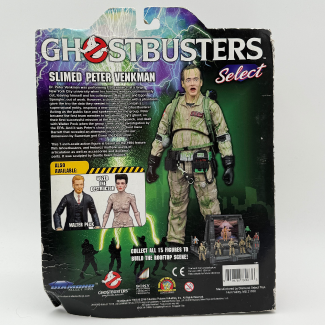 Ghostbusters Slimed Peter Venkman Action Figure