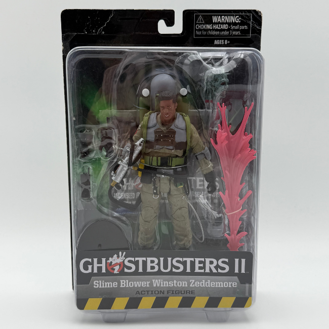 Ghostbusters 2 Slime Slower Winston Zeddemore Action Figure