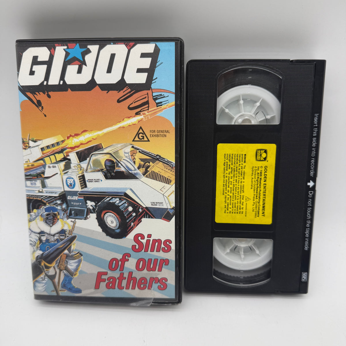 GI Joe Sins of Our Fathers VHS