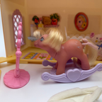 My Little Pony Vintage 1985 Lullaby Nursery Playset with Box