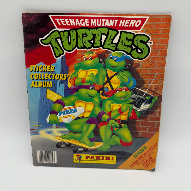 Teenage Mutant Hero Turtles Panini Sticker Album