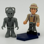 Doctor Who Character Building The Seventh Doctor & Cyberman Mini Figures