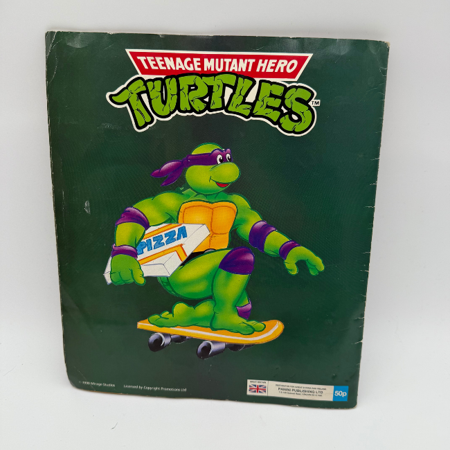 Teenage Mutant Hero Turtles Panini Sticker Album