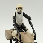Star Wars Vintage 1983 Speeder Bike & Biker Scout Action Figure