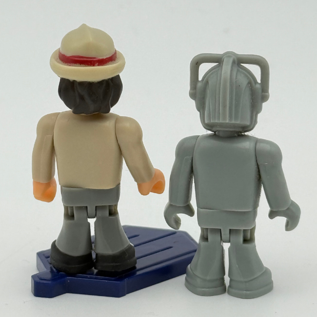 Doctor Who Character Building The Seventh Doctor & Cyberman Mini Figures