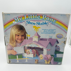 My Little Pony Vintage 1985 Show Stable Playset with Box