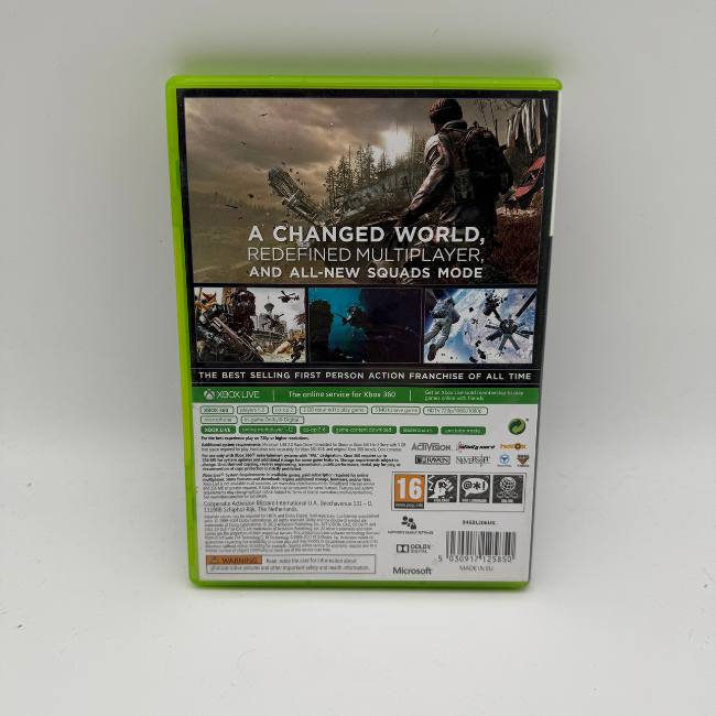 Xbox 360 Call Of Duty GHOSTS Video Game