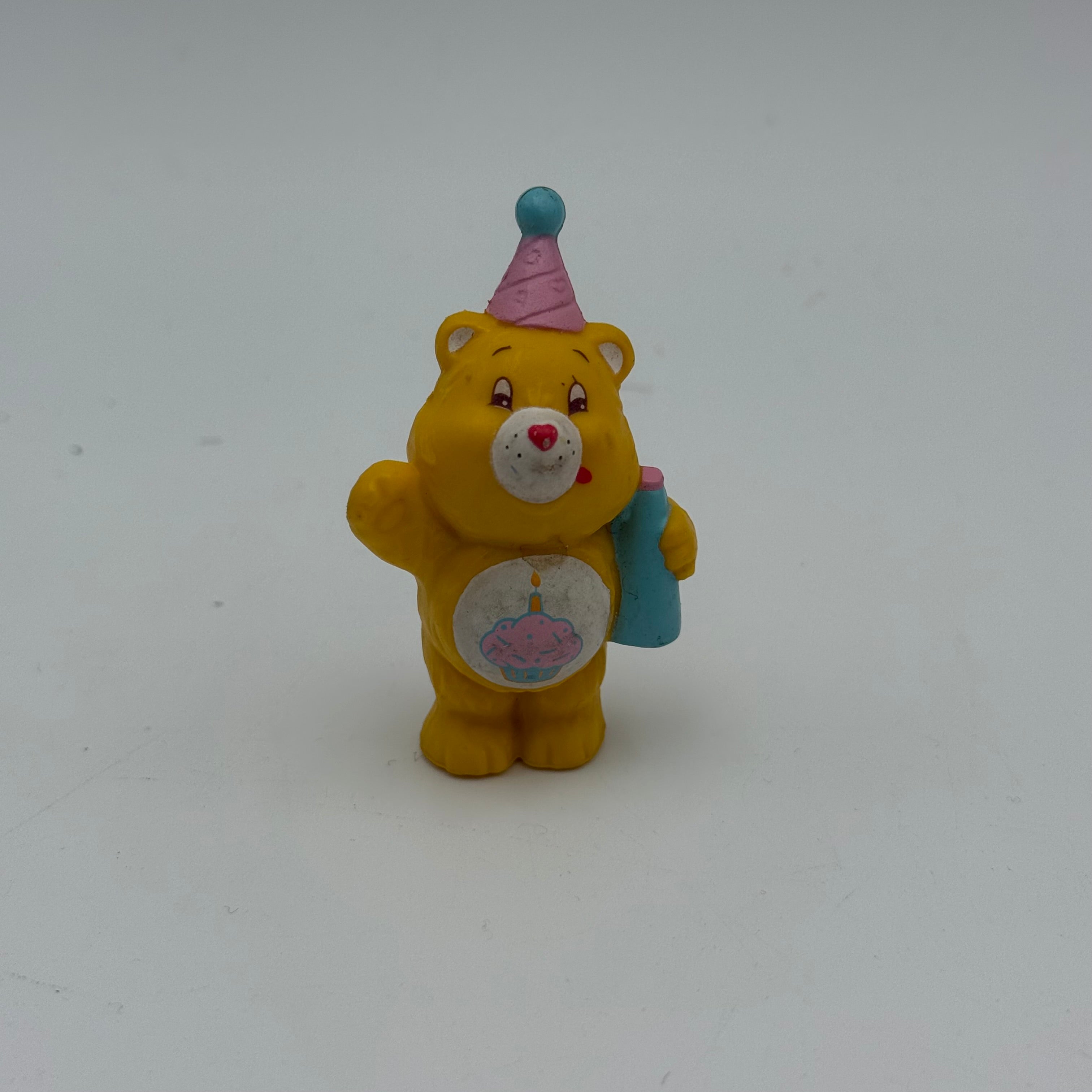Kenner 1984 Care Bears Birthday Bear PVC Mini Figure