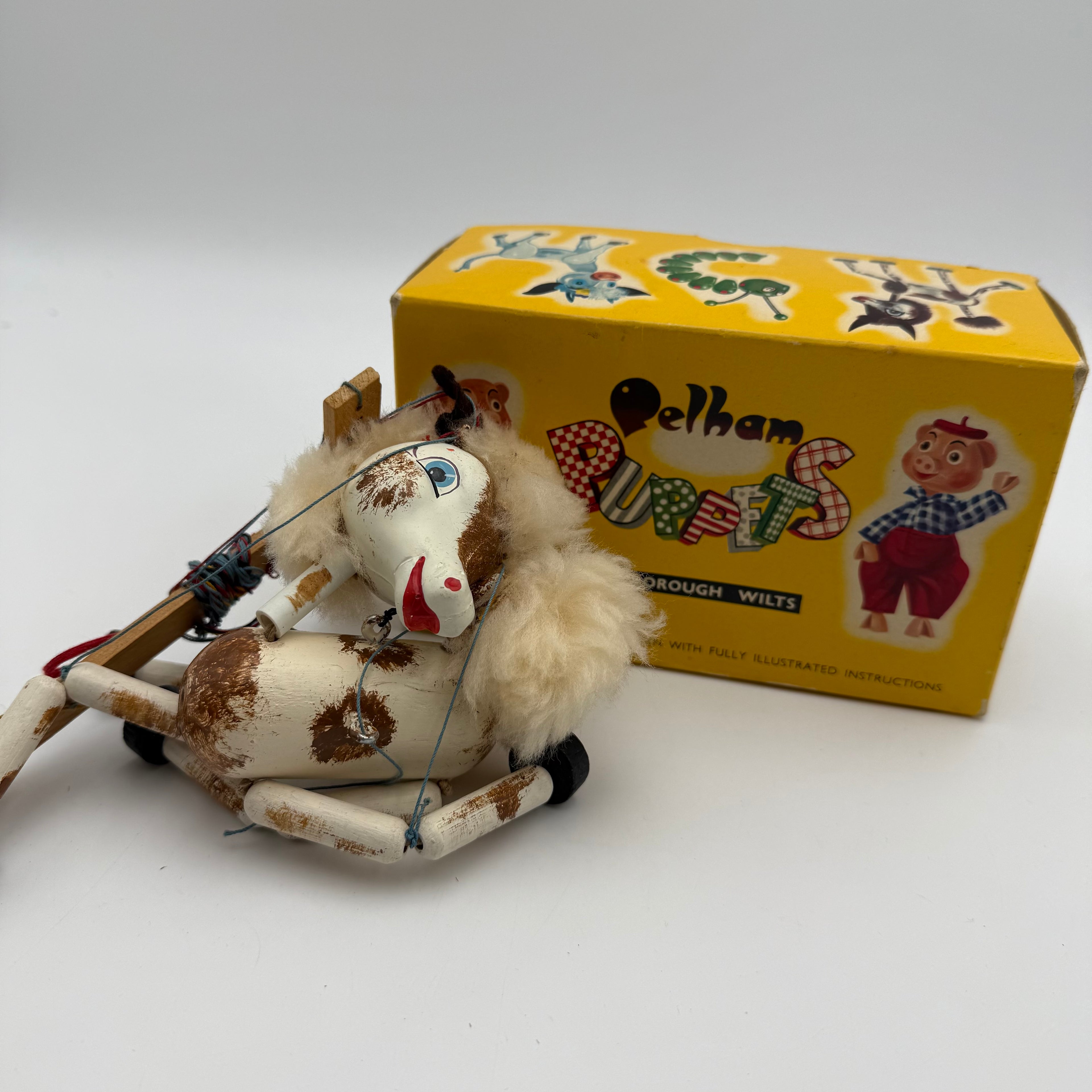 Pelham Puppet Marionette Foal A5 In Original Box