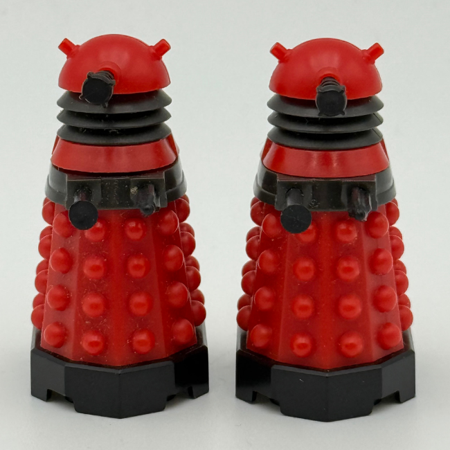 Doctor Who Character Building Red Drone Dalek Paradigm Mini Figures