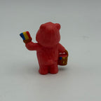 Kenner 1983 Care Bears Cheer Bear Painting PVC Mini Figure