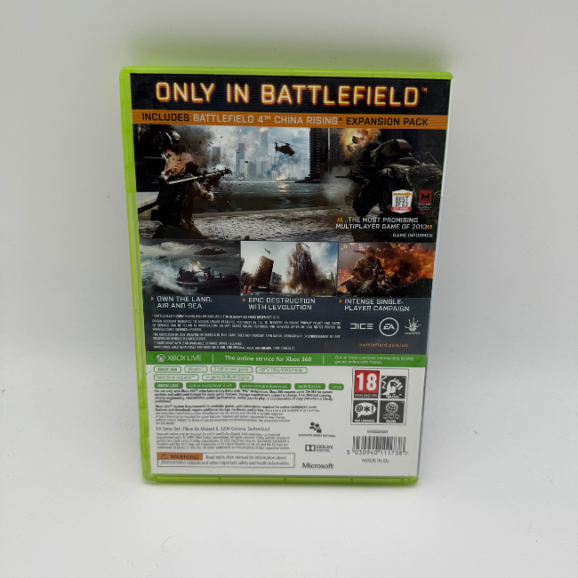 Xbox 360 Battlefield 4 Video Game
