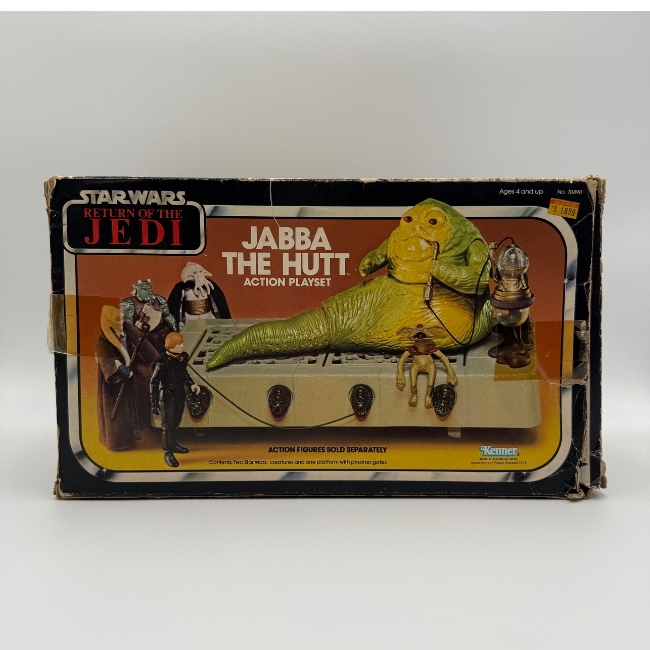 Star Wars Vintage ROTS 1983 Jabba The Hutt Action Playset Complete