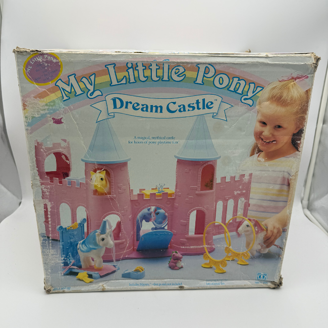 My Little Pony Vintage 1985 Dream Castle Playset with Box