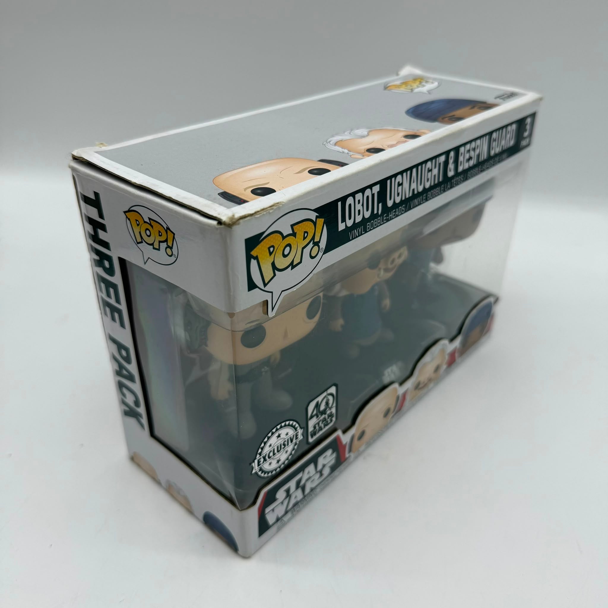 Star Wars Funko Pop Lobot, Ugnaught & Bespin Guard 3 pack