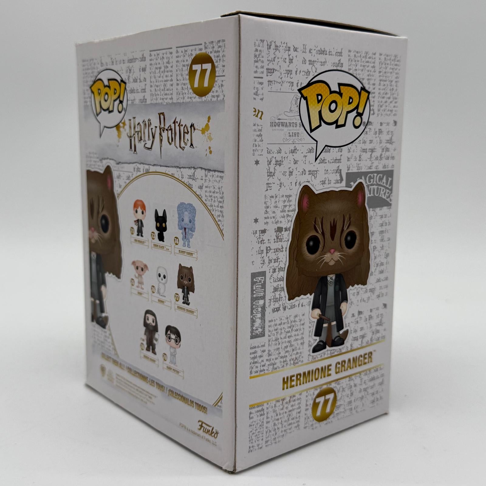 Harry Potter Funko Pop Hermoine Cat 77 Bobblehead Figure