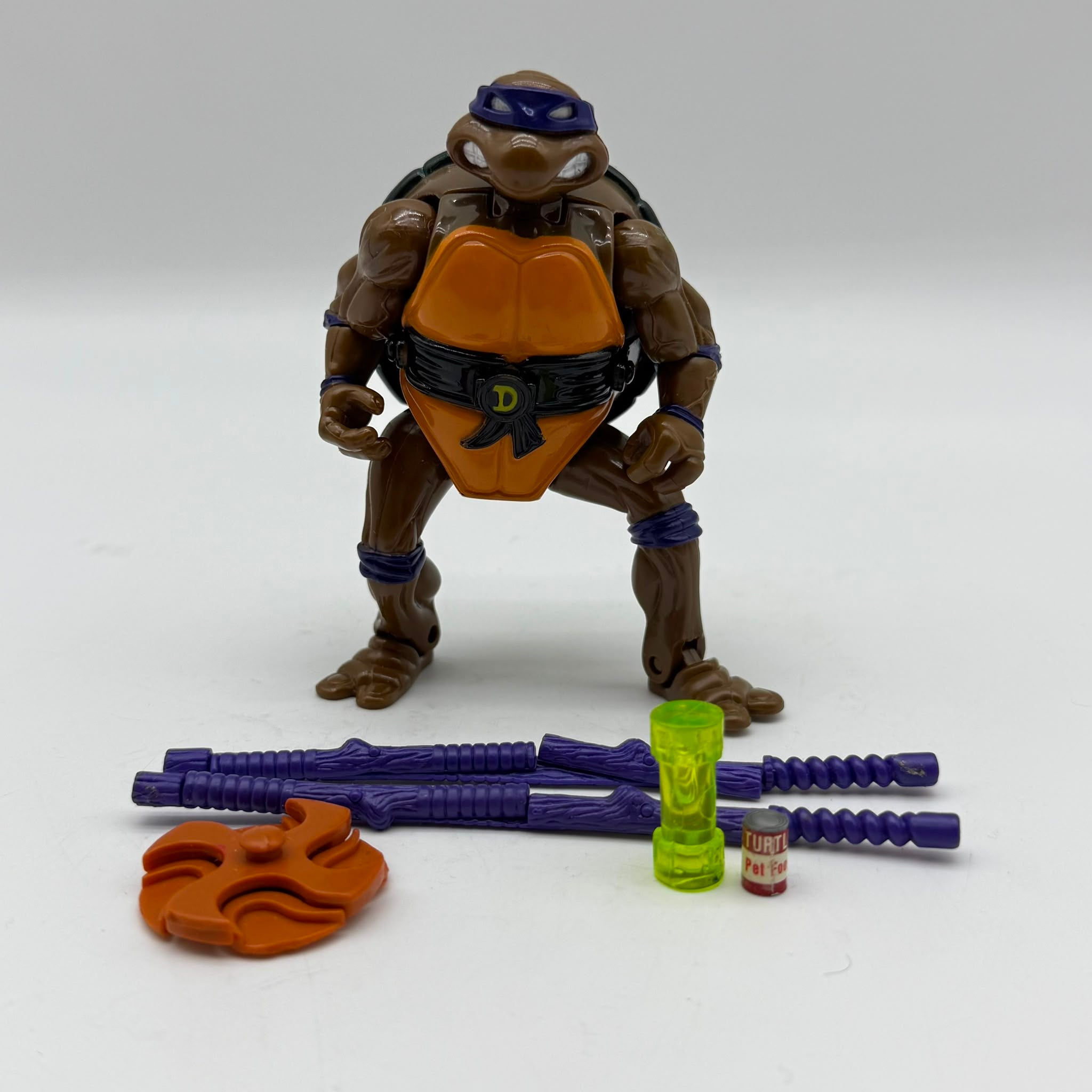 Playmates 1992 Teenage Mutant Ninja Turtles Mutatin Donatello Action Figure