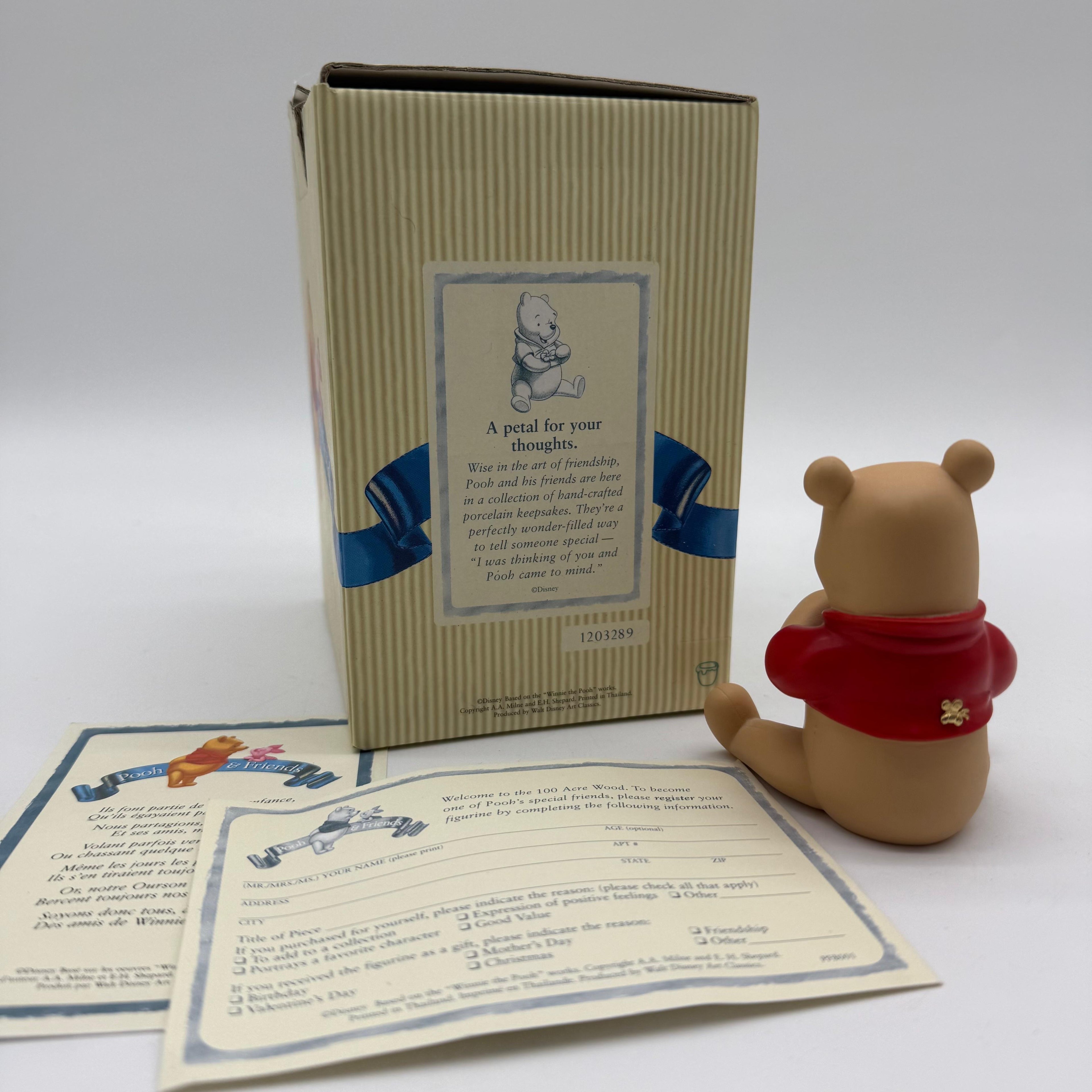 Disney Pooh & Friends ‘A petal for your thoughts’- Figurine VGC