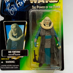 Star Wars POTF Michael Carter Signed Bib Fortuna New Carded
