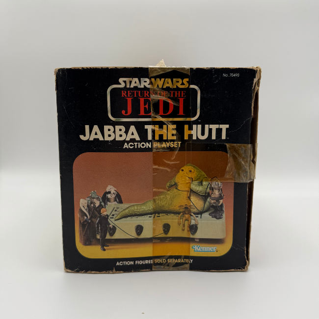Star Wars Vintage ROTS 1983 Jabba The Hutt Action Playset Complete