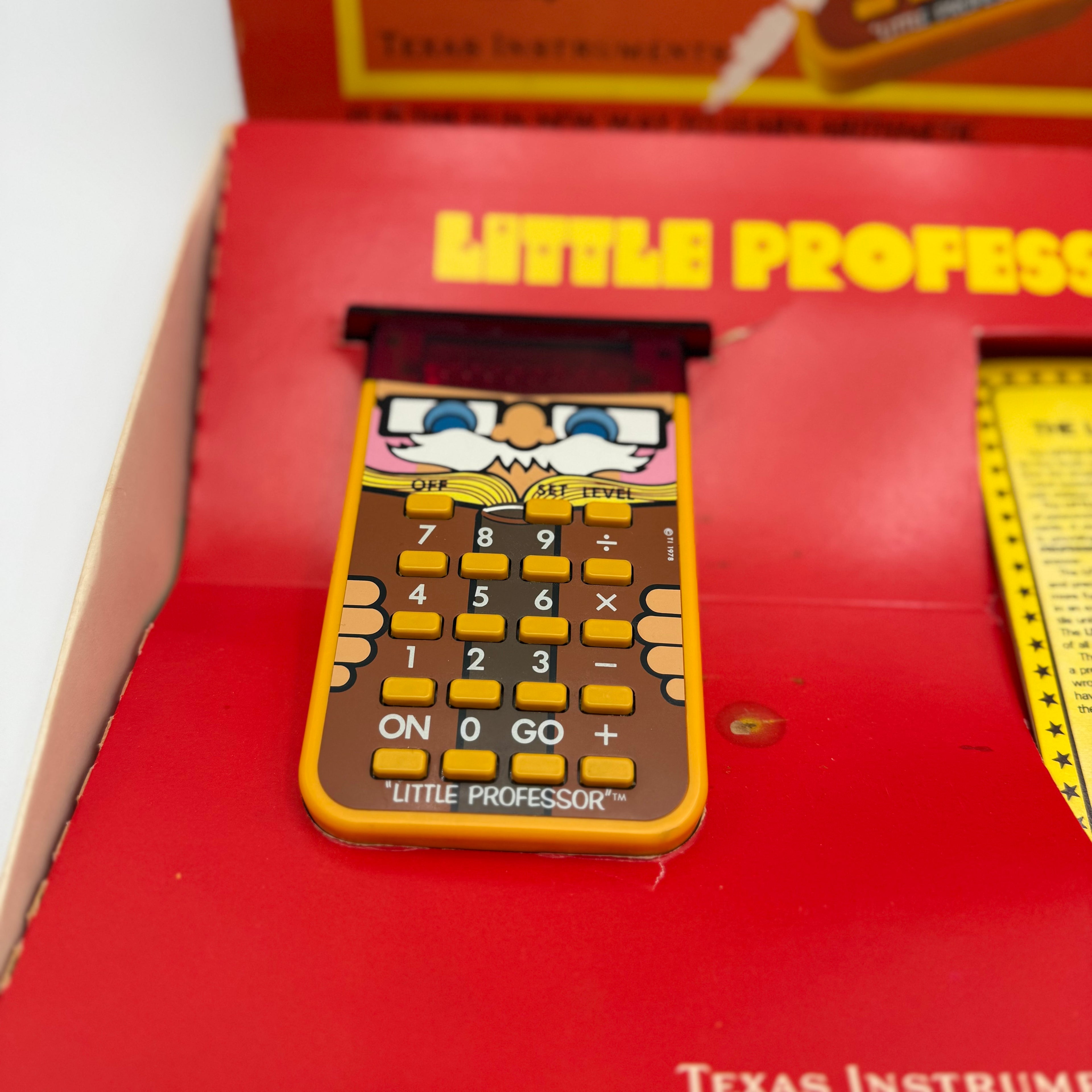 Texas Instruments Little Professor Maths Educational Gaming Device