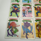 Teenage Mutant Ninja Turtles Info Stickers Complete Set 1990