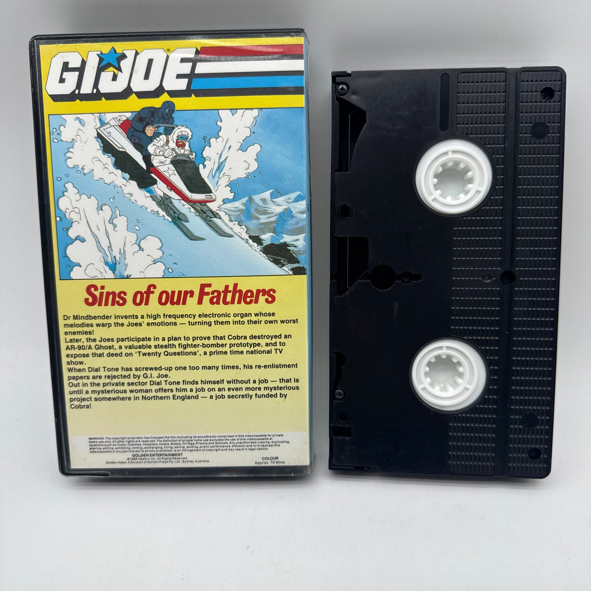 GI Joe Sins of Our Fathers VHS