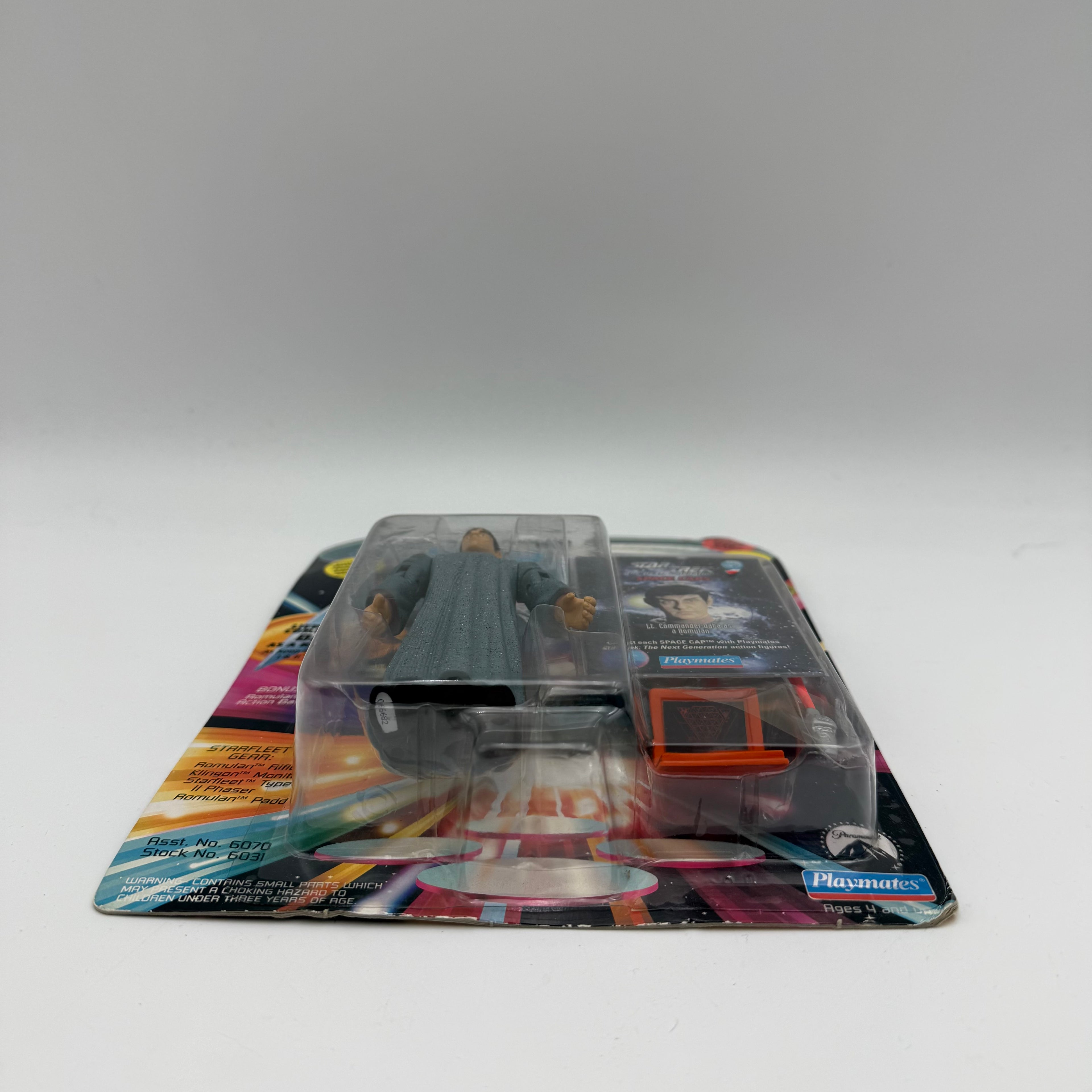 Star Trek Playmates Lieutenant Commander Data Carded Action Figure