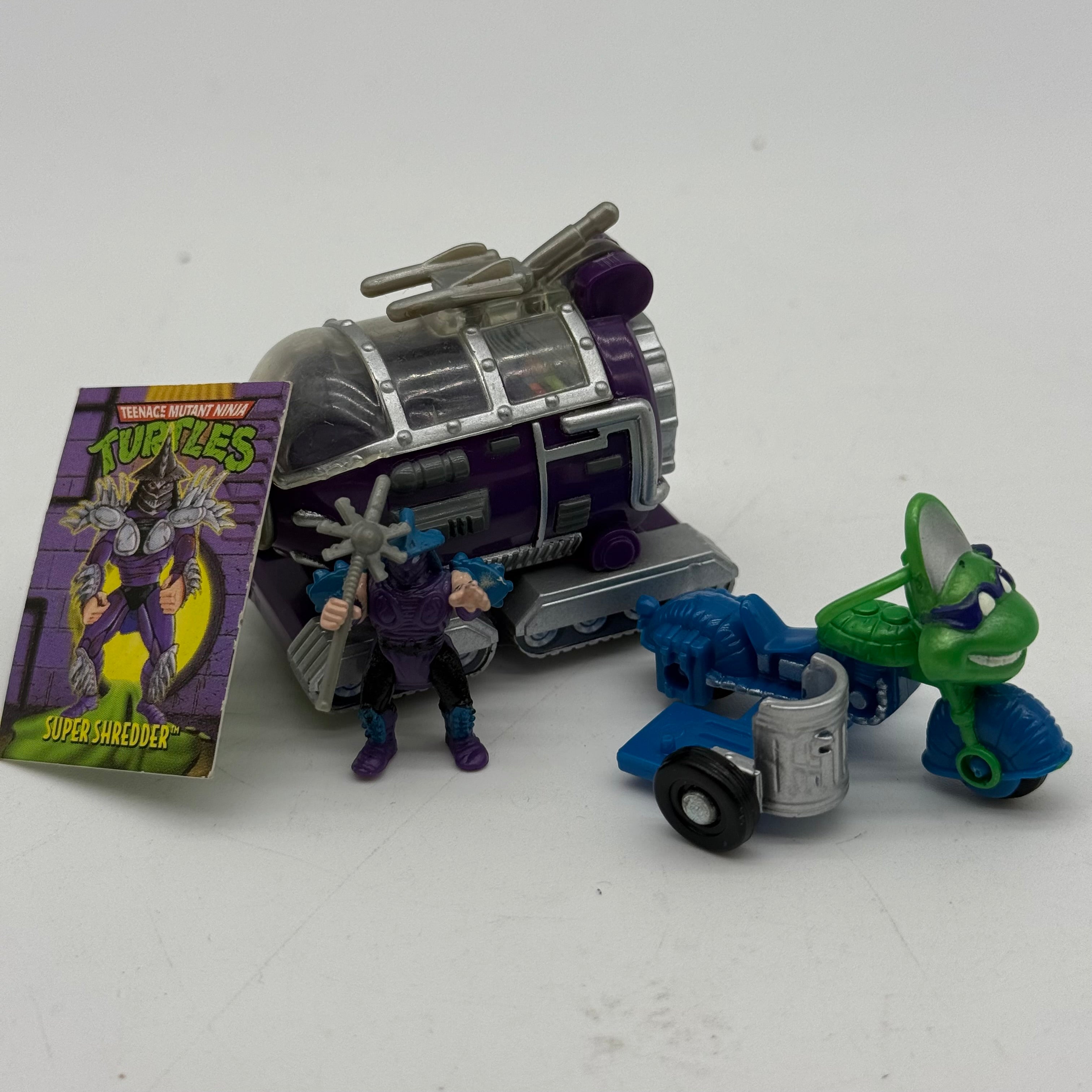 TMNT Turtles Micro Mutants The Turtle Tenderizing Combo Complete