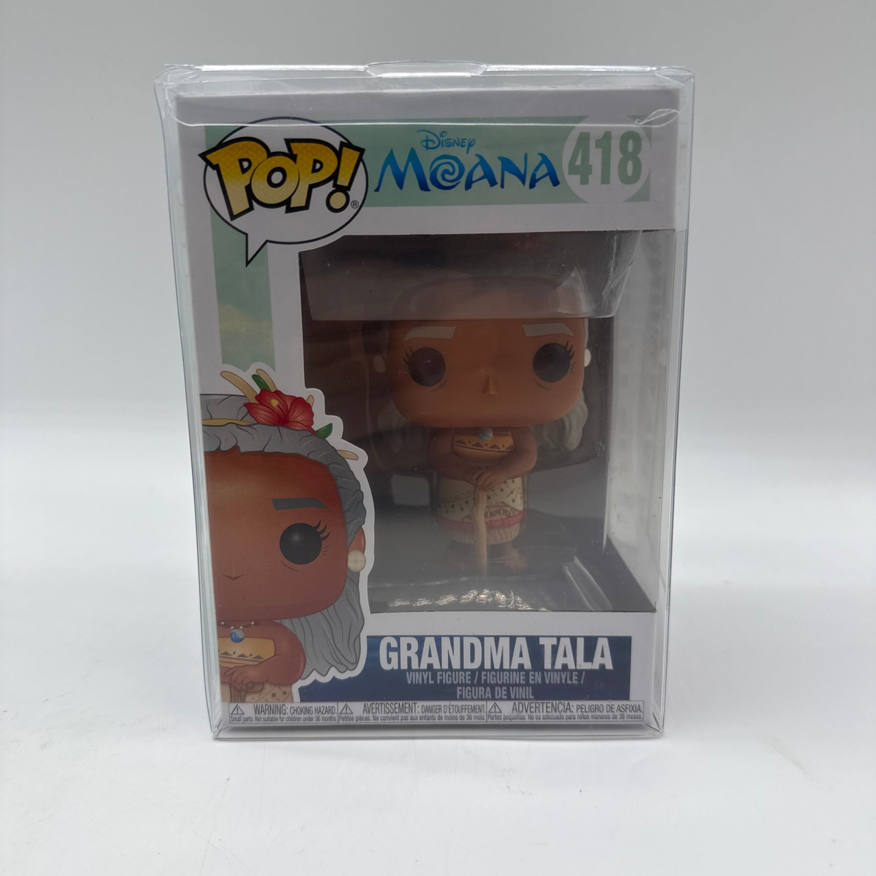 Disney Funko Moana Grandma Tala 418 & Protector