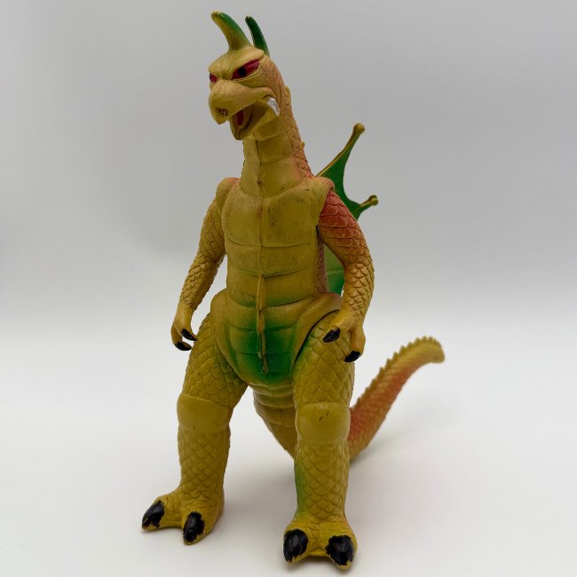 Godzilla Movie Monsters Vintage Style Gigan Action Figure (Yellow)