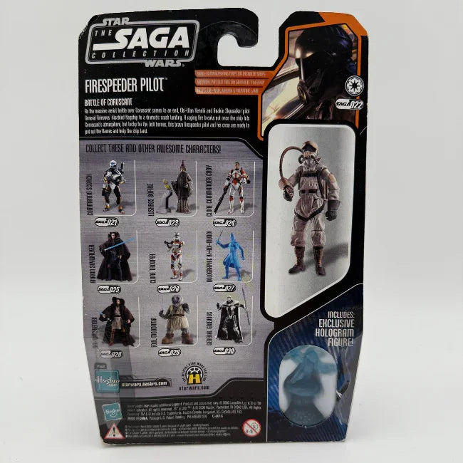 Star Wars The Saga Collection Firespeeder Pilot Action Figure