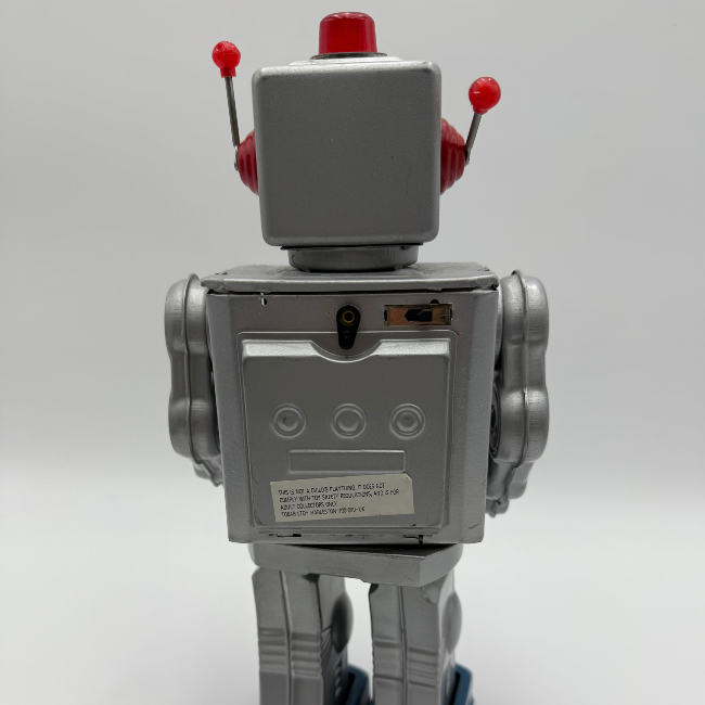 Robot Vintage 1980s ME-100 Space Tinplate Robot  - Untested