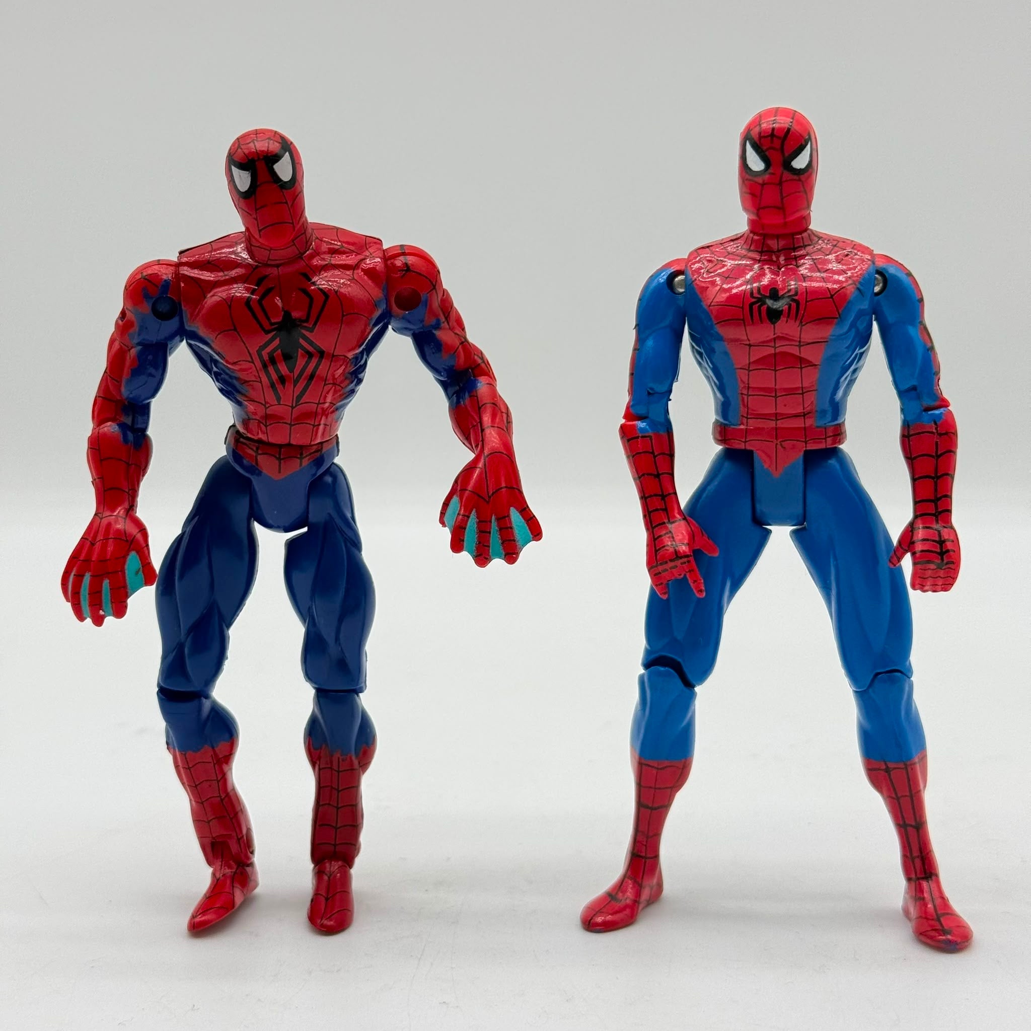 Marvel Toybiz Spiderman x2 Action Figures
